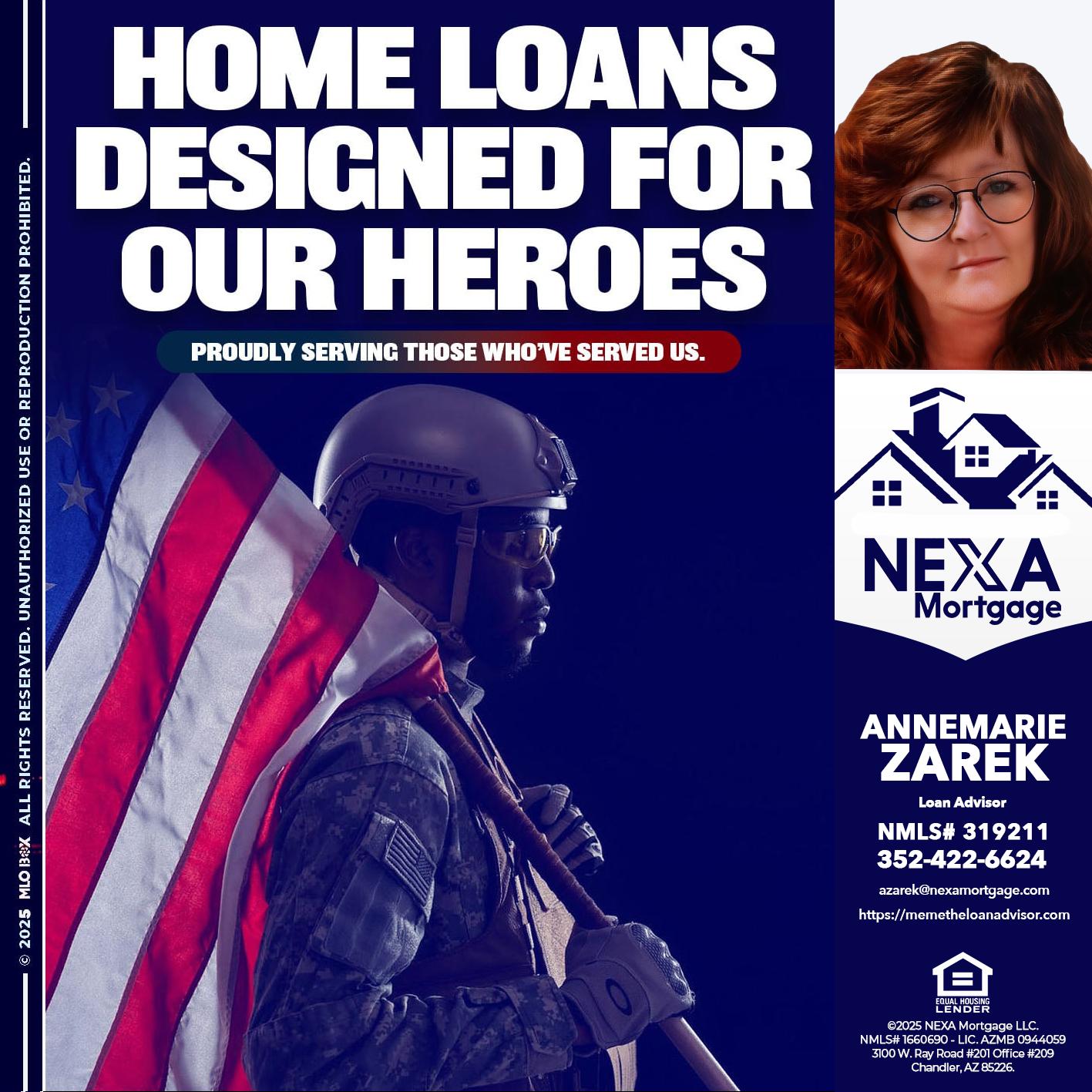 home loans - AnneMarie Zarek -Mortgage Loan Originator