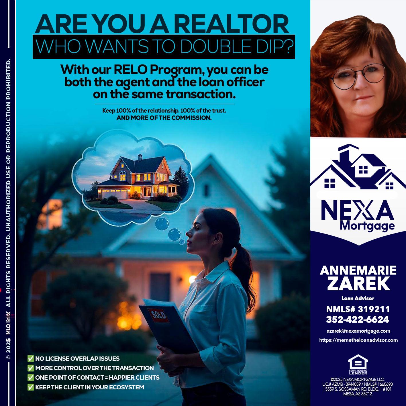 Are you a Realtor? - AnneMarie Zarek -Mortgage Loan Originator