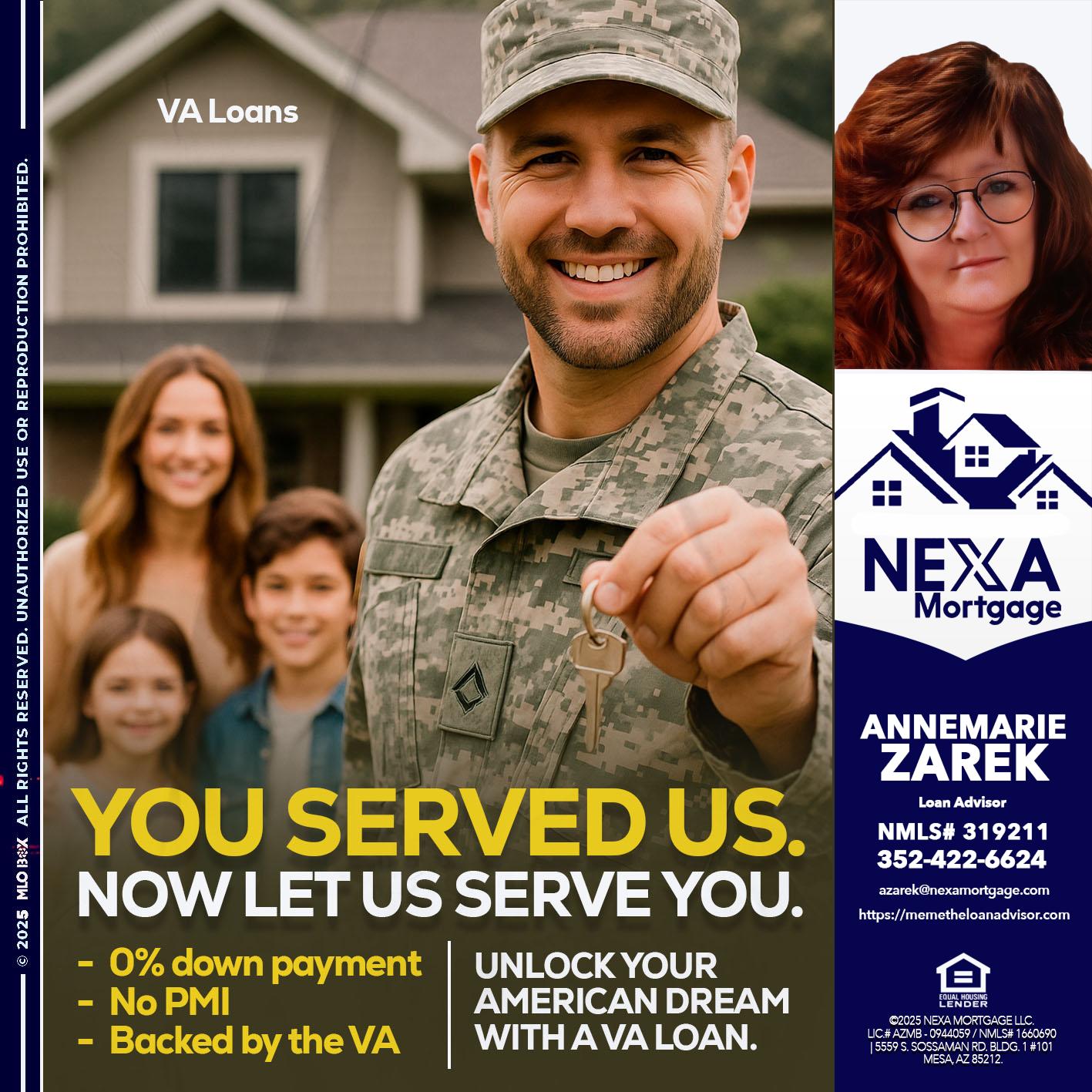 YOU DESERVED - AnneMarie Zarek -Mortgage Loan Originator