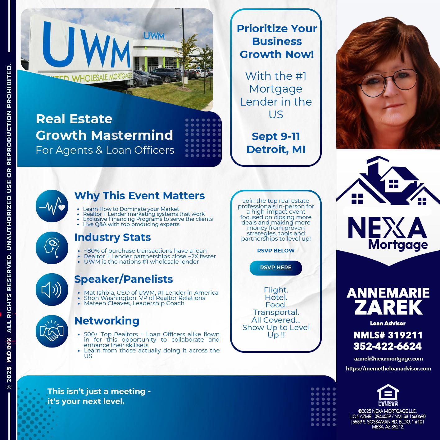 DETROIT TRIP - AnneMarie Zarek -Mortgage Loan Originator