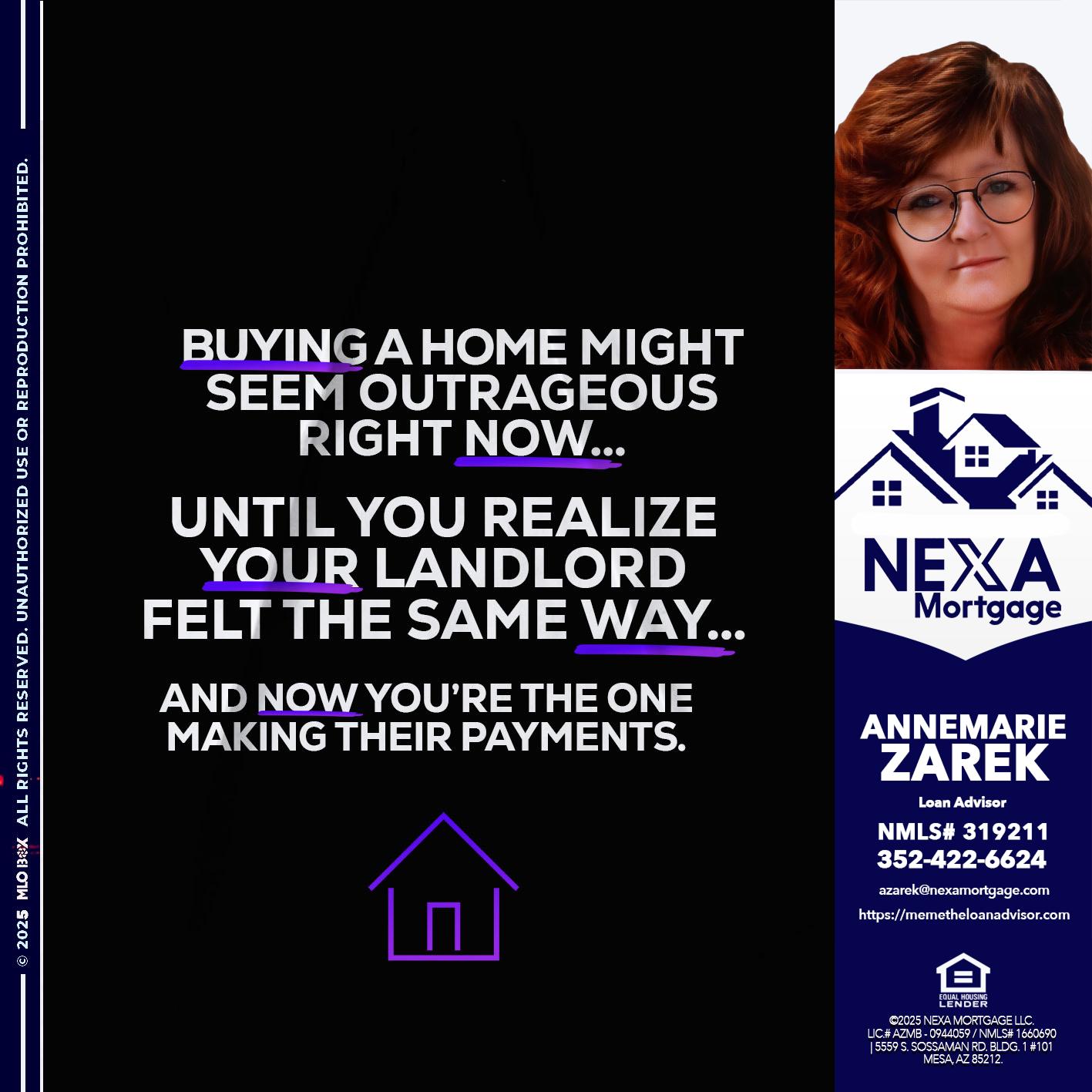 BUYING A HOME - AnneMarie Zarek -Mortgage Loan Originator