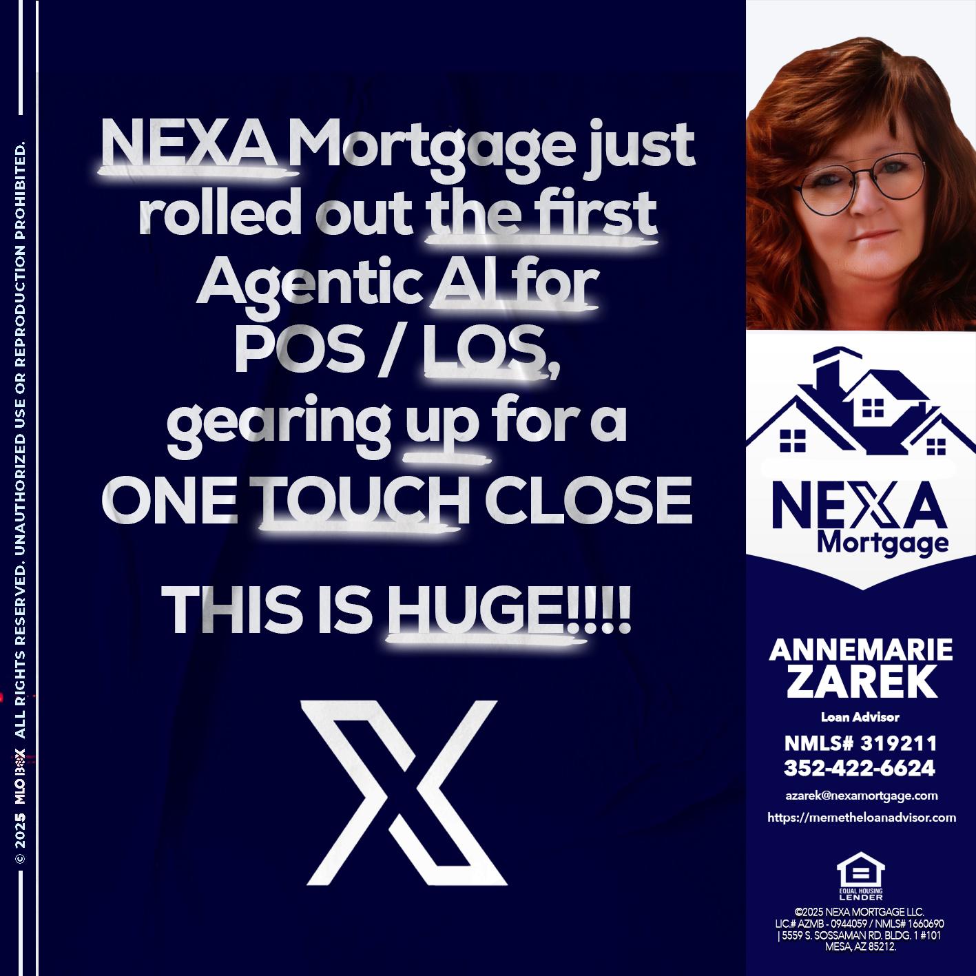 NEXA MORTGAGE - AnneMarie Zarek -Mortgage Loan Originator