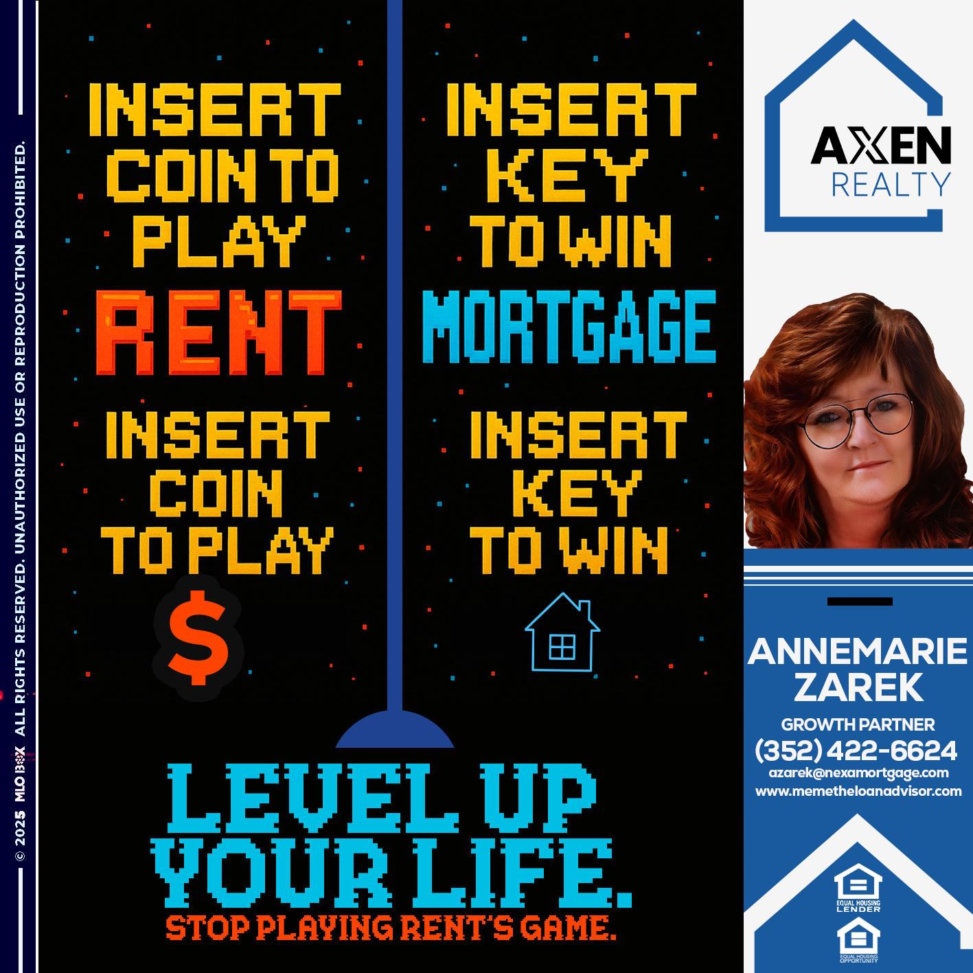 INSERT COIN - AnneMarie Zarek -Mortgage Loan Originator