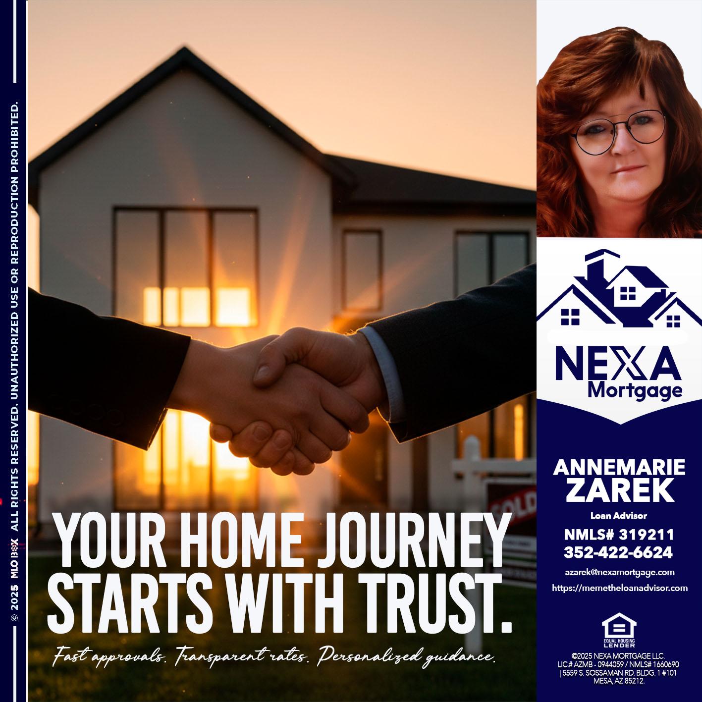 your home - AnneMarie Zarek -Mortgage Loan Originator your home - AnneMarie Zarek -Mortgage Loan Originator