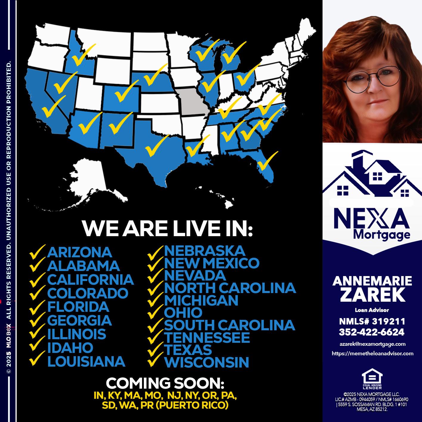 New Mexico live - AnneMarie Zarek -Mortgage Loan Originator New Mexico live - AnneMarie Zarek -Mortgage Loan Originator