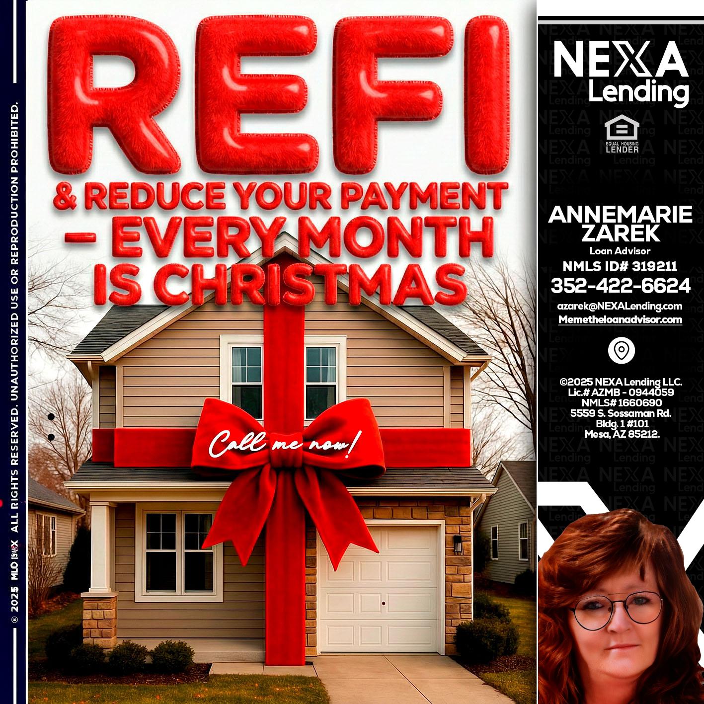 REFI - AnneMarie Zarek -Mortgage Loan Originator