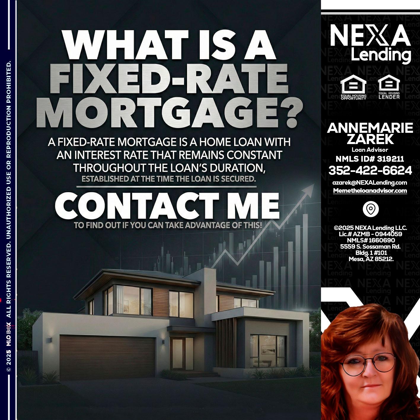 WHAT IS A - AnneMarie Zarek -Mortgage Loan Originator