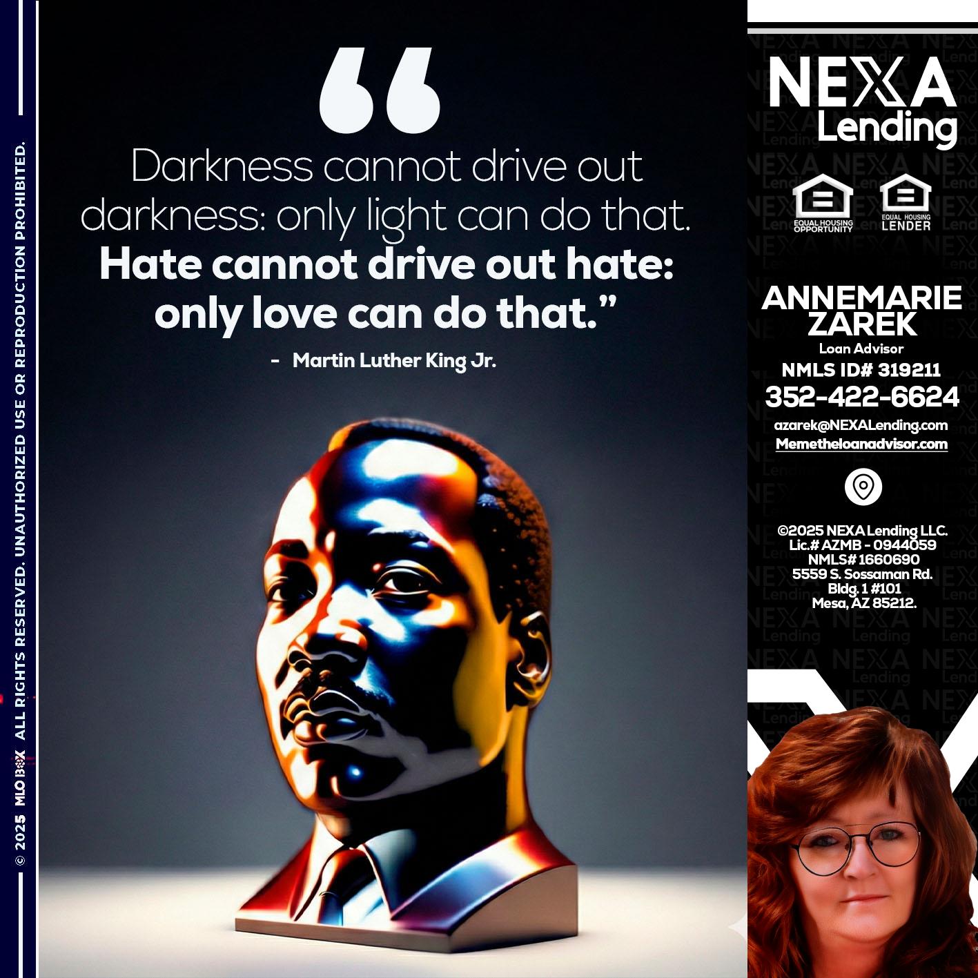 MLK 2026 - AnneMarie Zarek -Mortgage Loan Originator