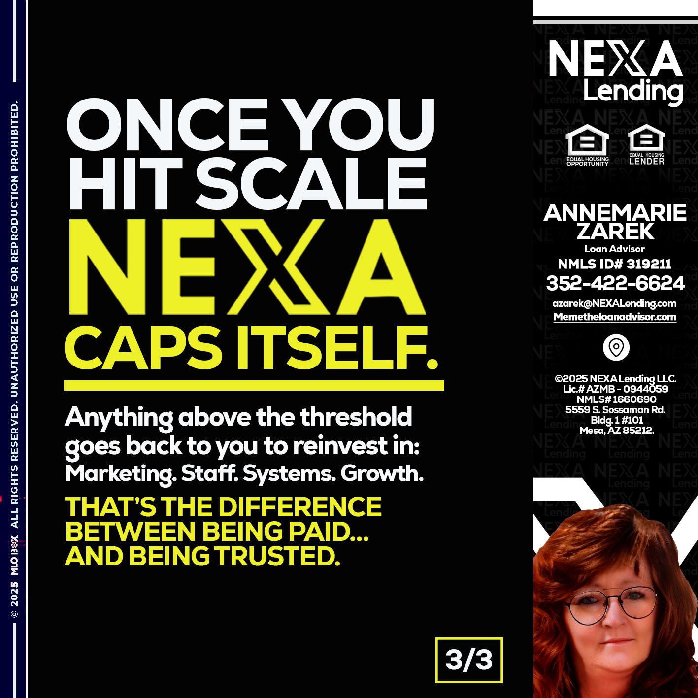 3 OF 3 - AnneMarie Zarek -Mortgage Loan Originator