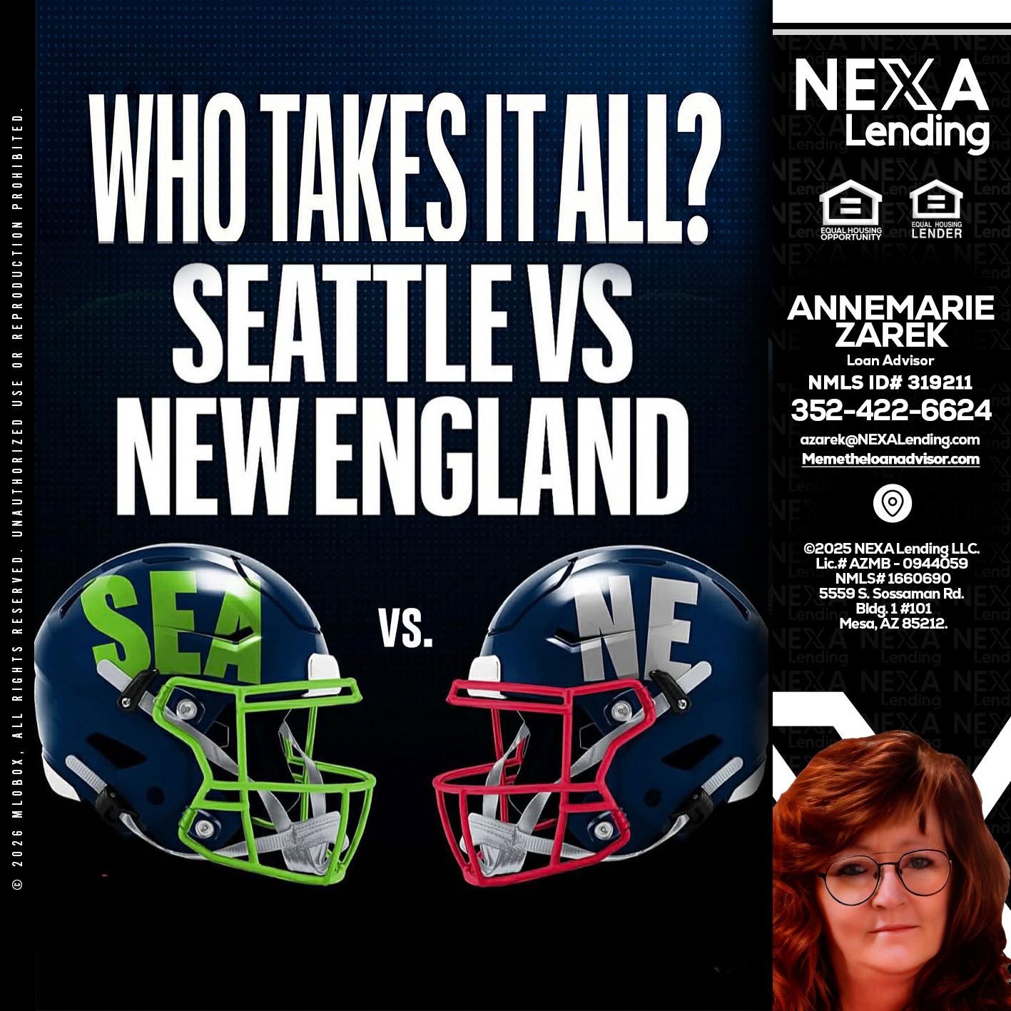 WHO TAKE IT ALL? - AnneMarie Zarek -Mortgage Loan Originator