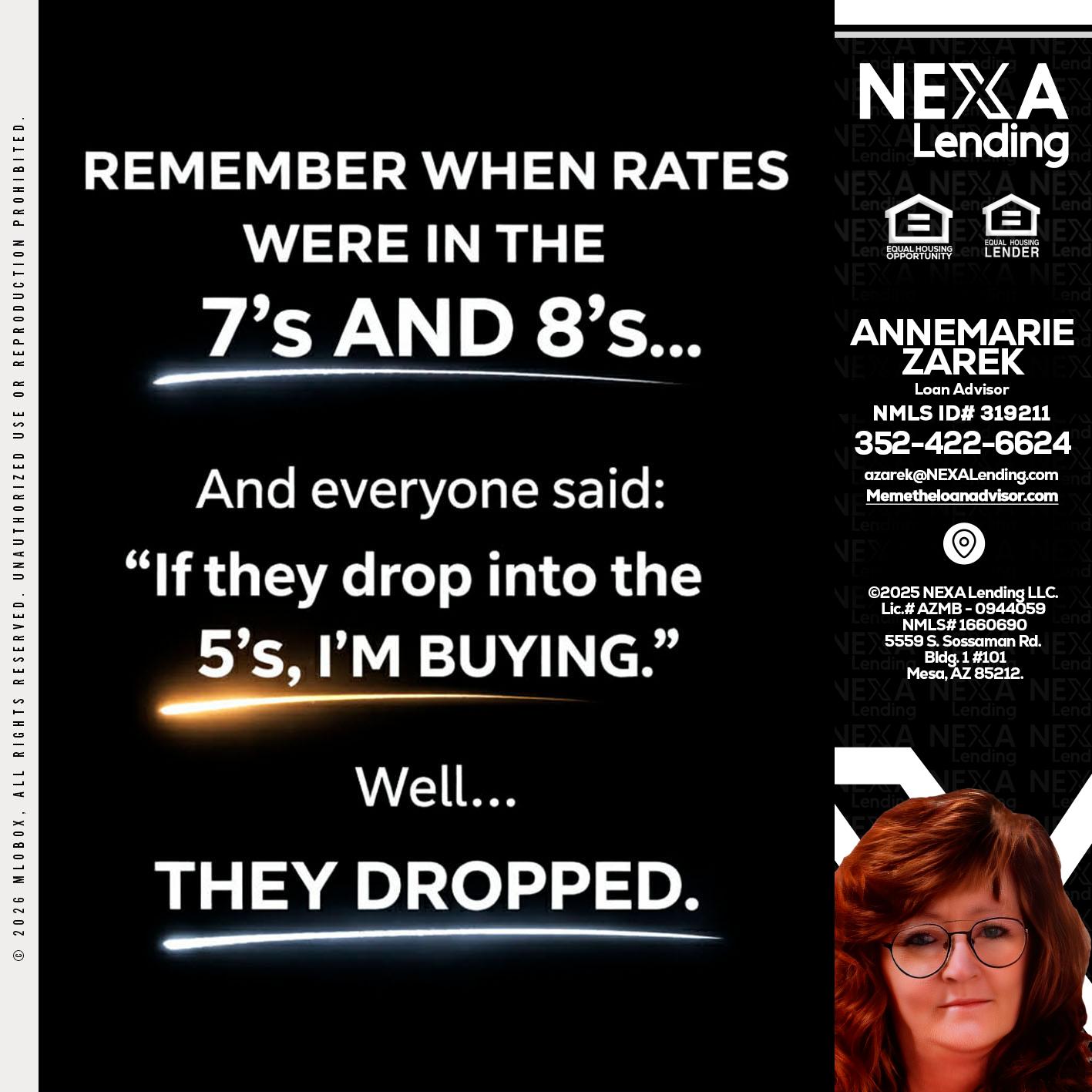 REMEMBER WHEN - AnneMarie Zarek -Mortgage Loan Originator