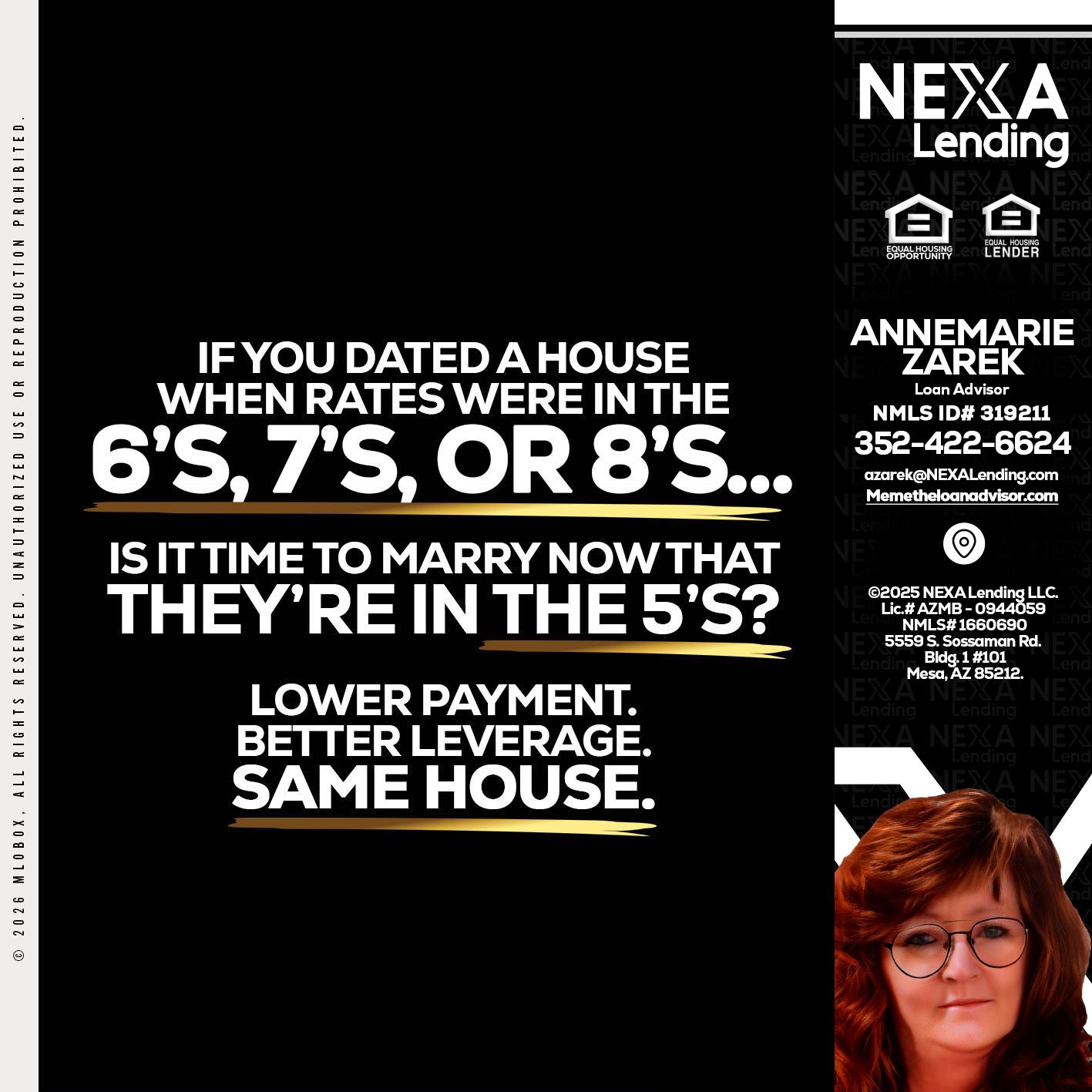 if you dated a house - AnneMarie Zarek -Mortgage Loan Originator