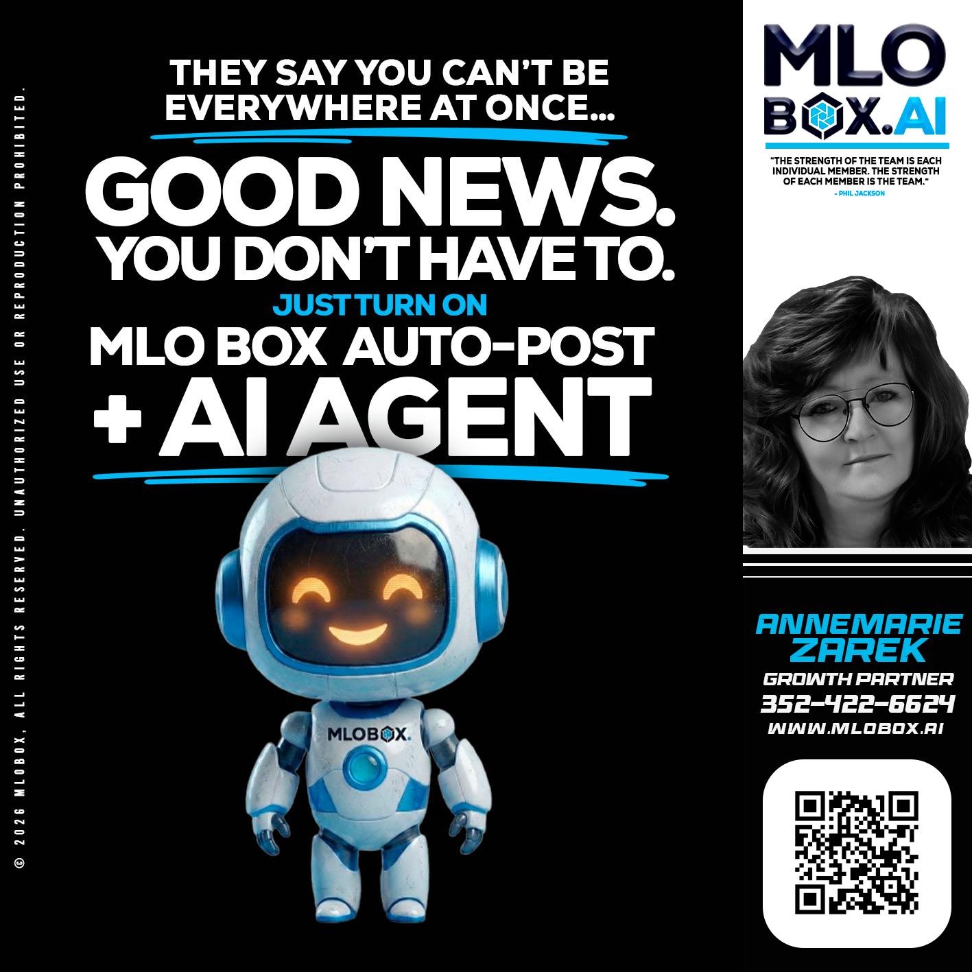 GOOD NEWS - AnneMarie Zarek -Mortgage Loan Originator