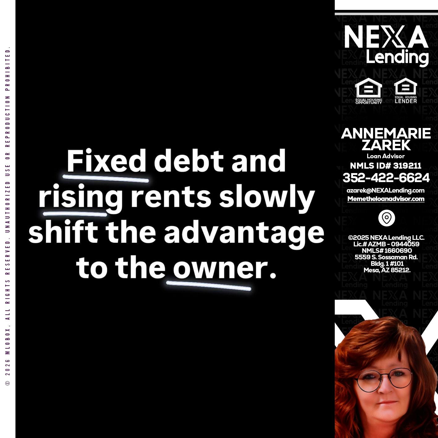 FIXED DEBT - AnneMarie Zarek -Mortgage Loan Originator
