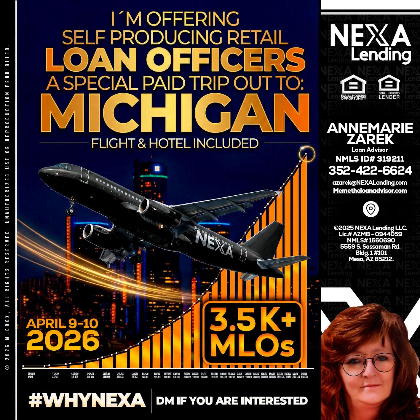 3.5K - AnneMarie Zarek -Mortgage Loan Originator