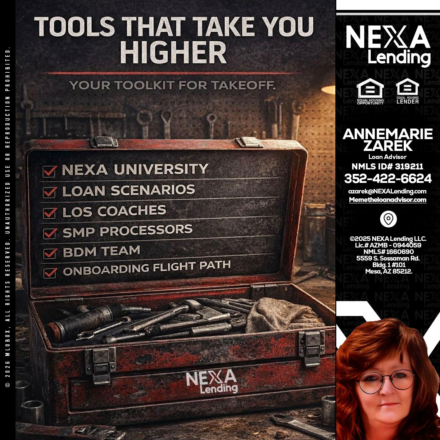 TOOLS THAT - AnneMarie Zarek -Mortgage Loan Originator