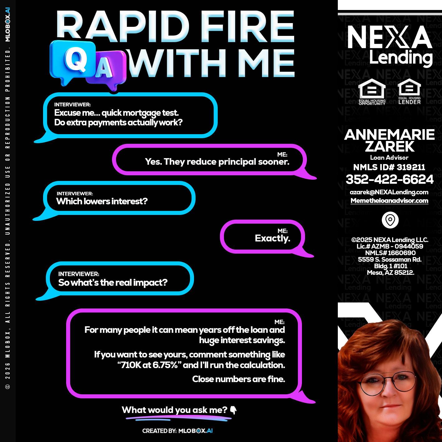 RAPID QA - AnneMarie Zarek -Mortgage Loan Originator