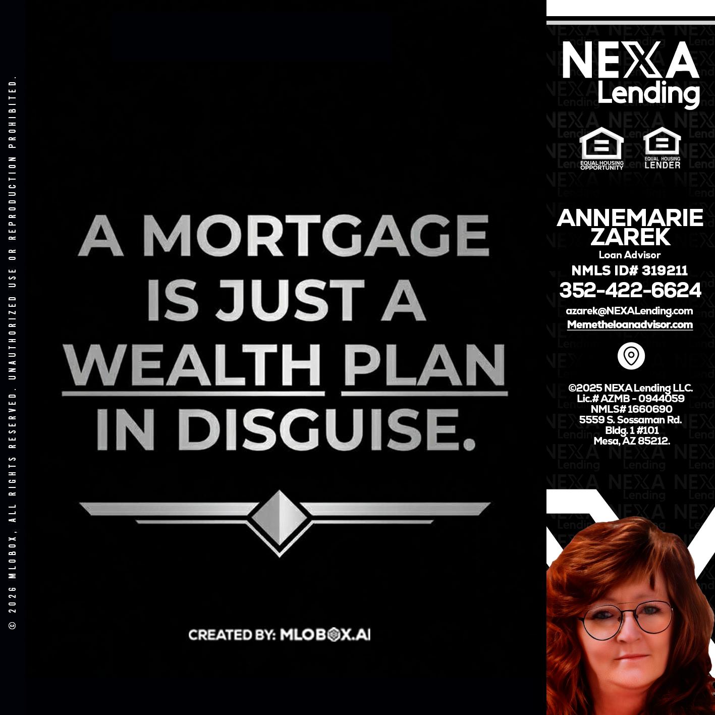 a mortgage is just - AnneMarie Zarek -Mortgage Loan Originator