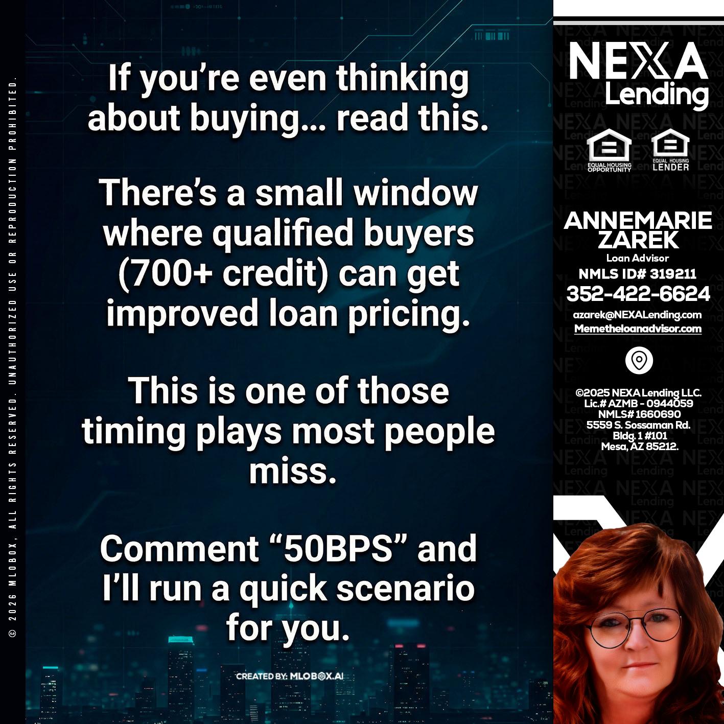 IF YOU EVER - AnneMarie Zarek -Mortgage Loan Originator