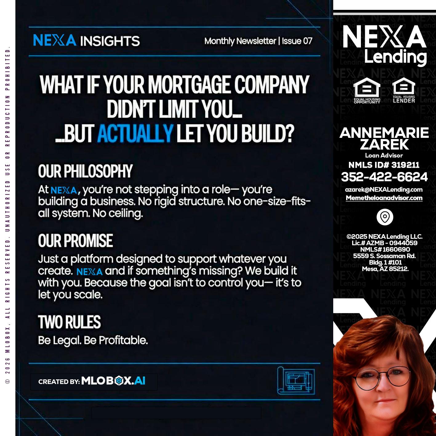 NEXA INSIGHTS - AnneMarie Zarek -Mortgage Loan Originator