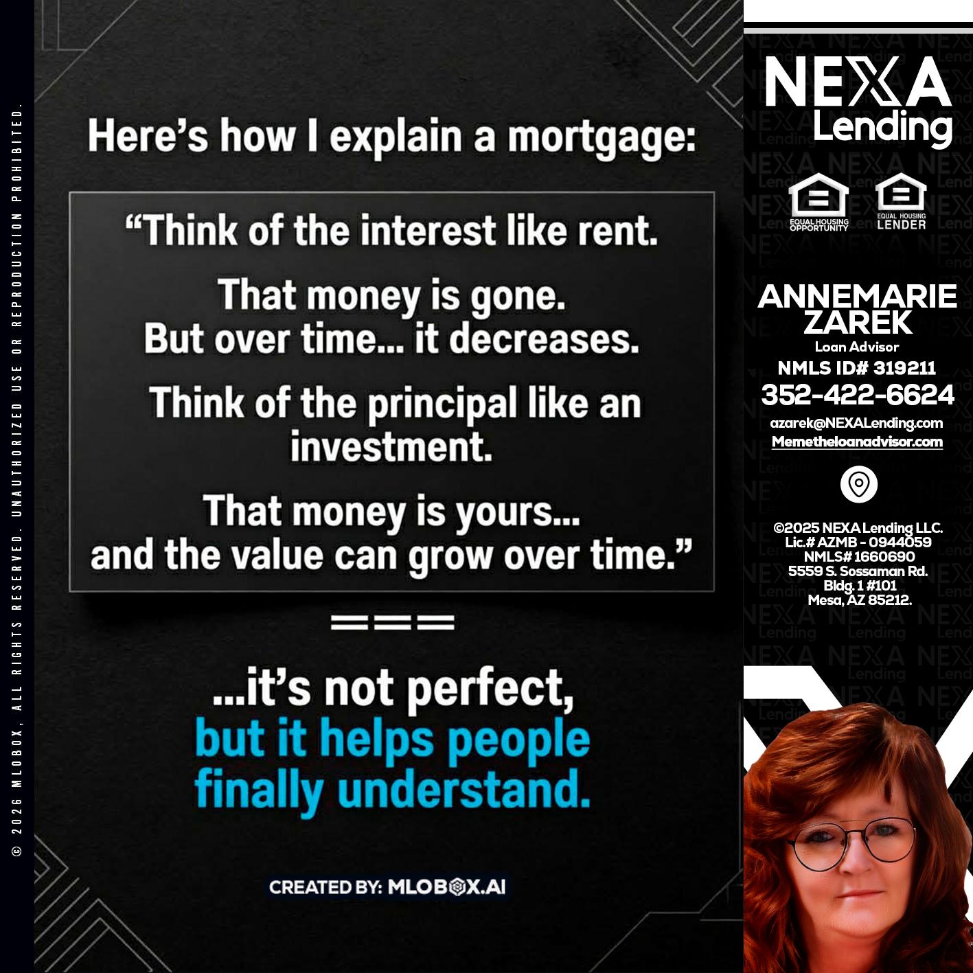 HERES NOW - AnneMarie Zarek -Mortgage Loan Originator