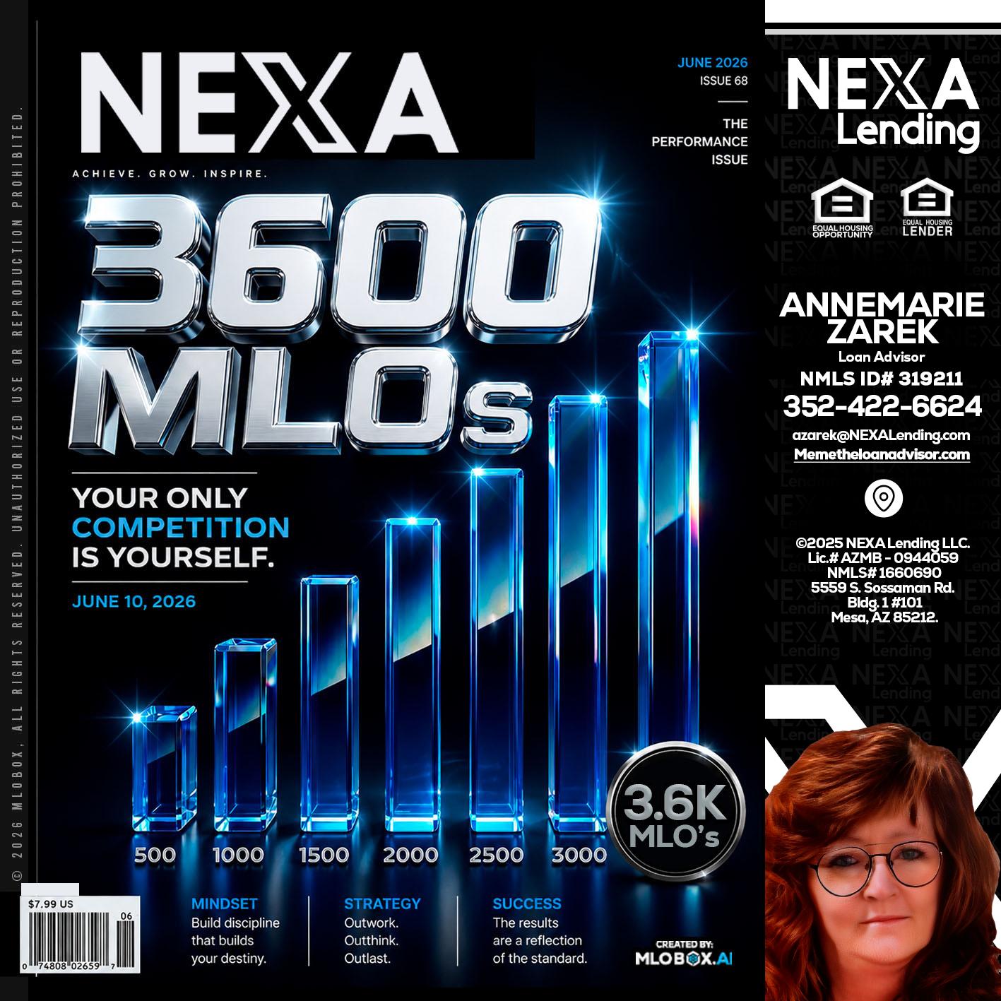 3600 MLOs - AnneMarie Zarek -Mortgage Loan Originator