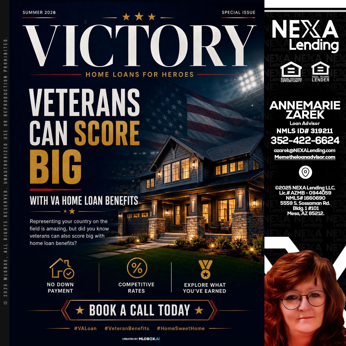 VICTORY - AnneMarie Zarek -Mortgage Loan Originator