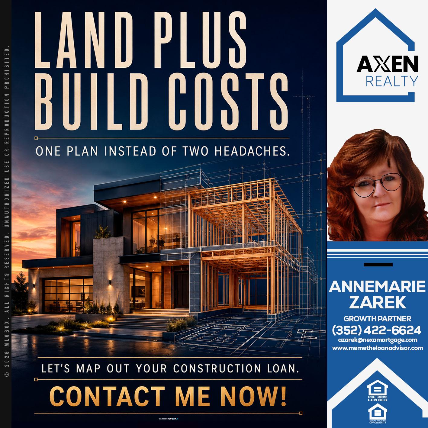 LAND PLUS - AnneMarie Zarek -Mortgage Loan Originator