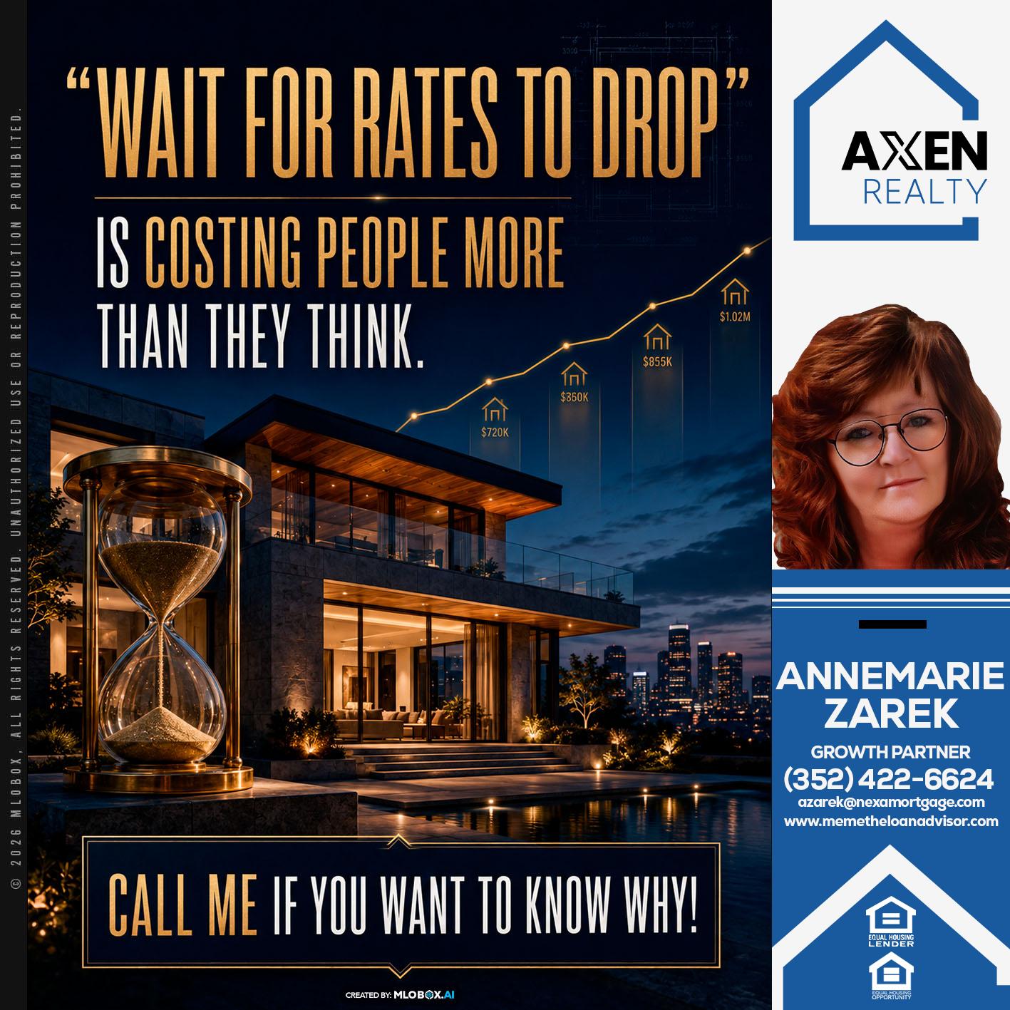 WAIT FOR DROP - AnneMarie Zarek -Mortgage Loan Originator