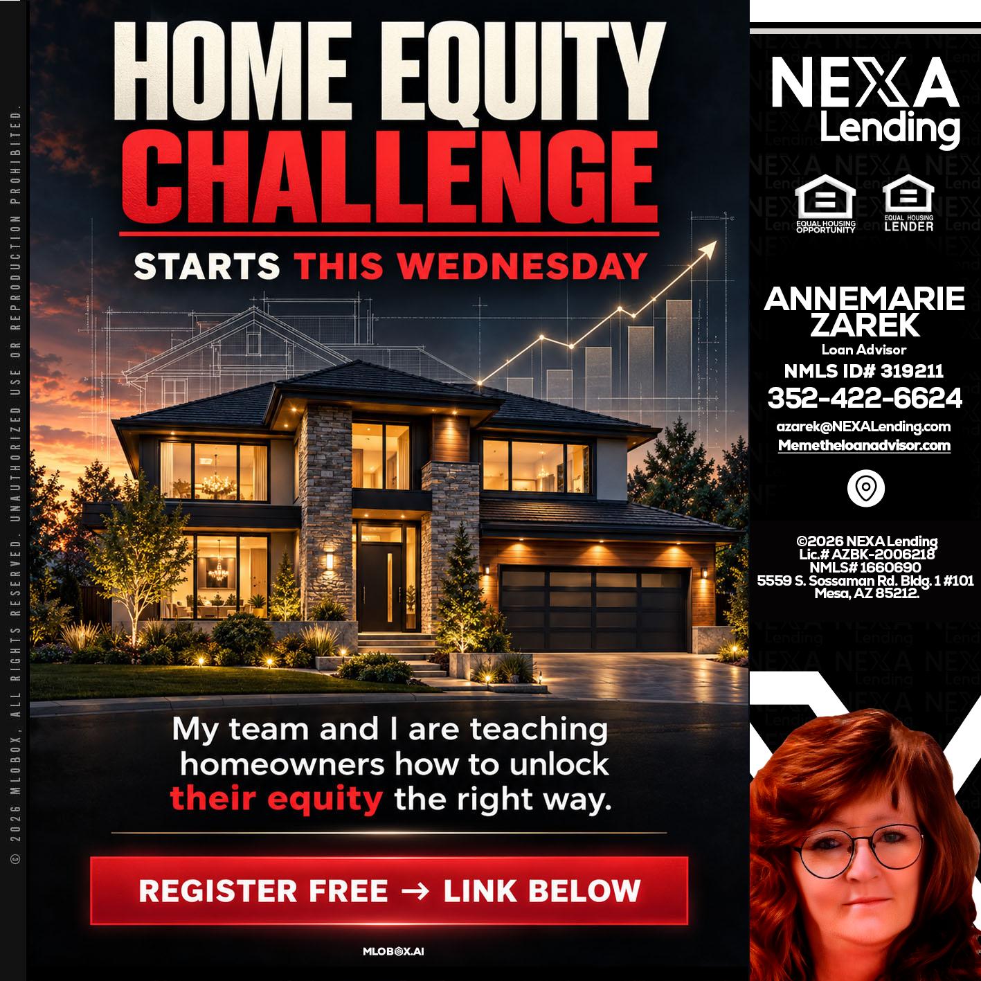 HOME EQUITY - AnneMarie Zarek -Mortgage Loan Originator