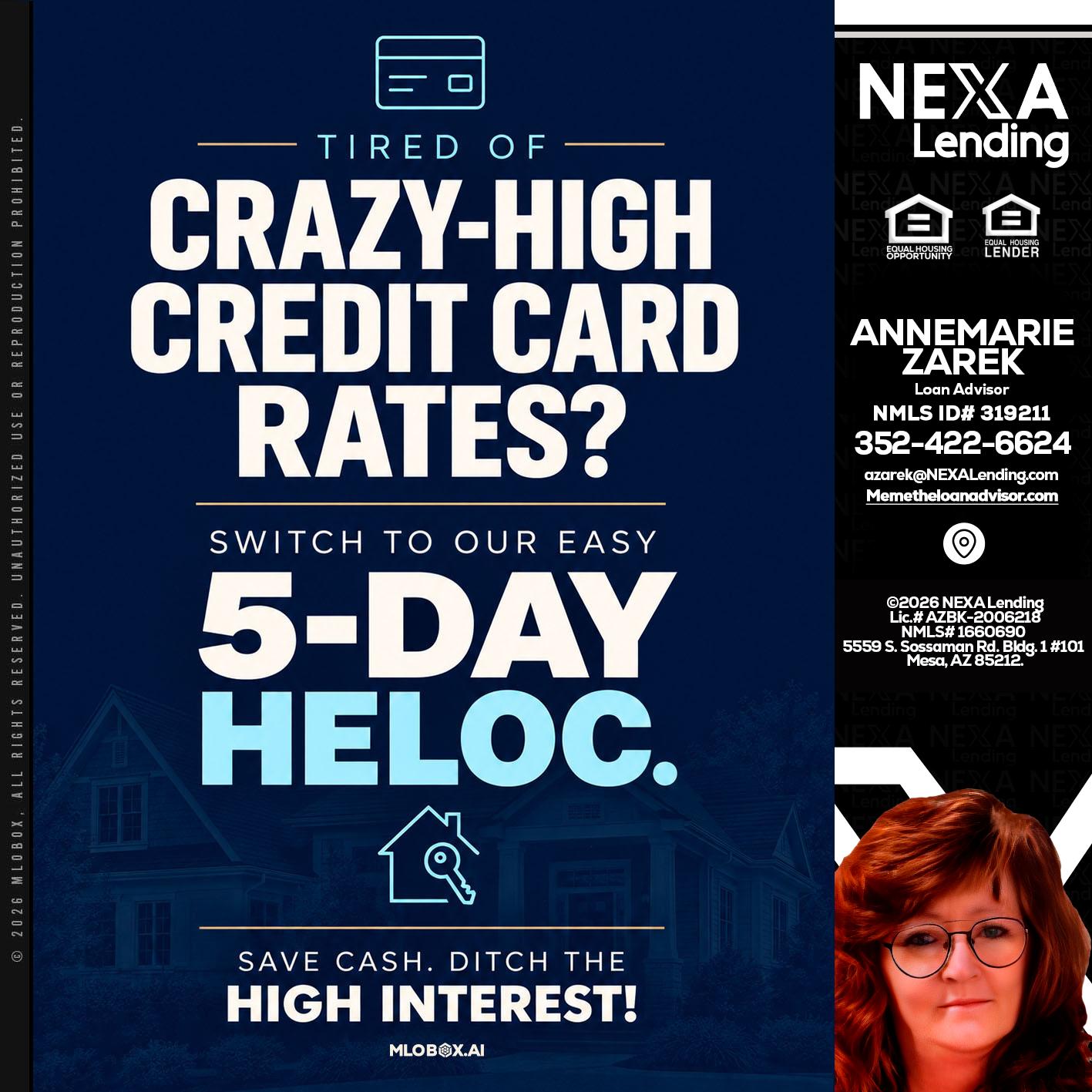 crazy high - AnneMarie Zarek -Mortgage Loan Originator