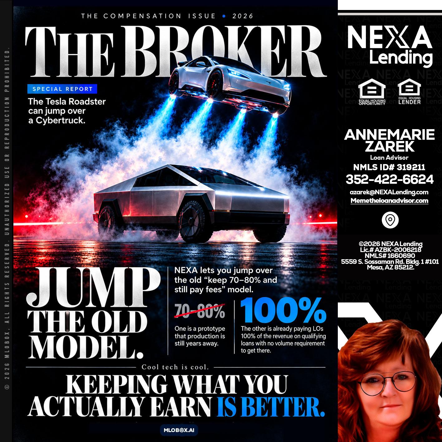 THE BROKER - AnneMarie Zarek -Mortgage Loan Originator